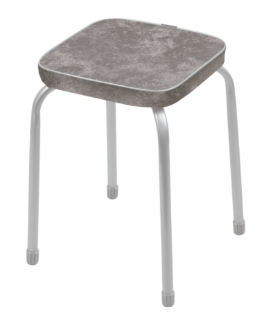 Табурет Ф03-В/К какао, форма квадрат 37х37х46 см