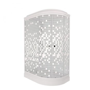 Кабина душевая Тритон Коралл средний поддон 120х80х231см левая прозрачное стекло