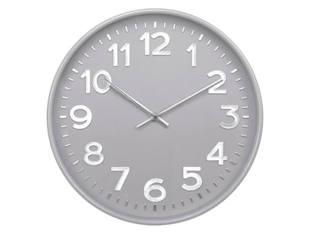 Часы настенные  Классика Ø30,5см цвет серый