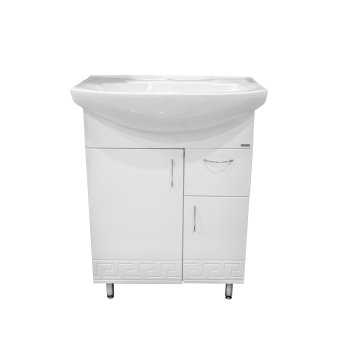 Тумба напольная Олимп 85х65х45см цвет белый