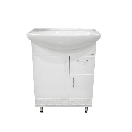 Тумба напольная Олимп 85х65х45см цвет белый