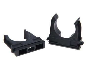 Держатель для труб 32 мм Промрукав черный уп.25шт. арт.pr.02732ч