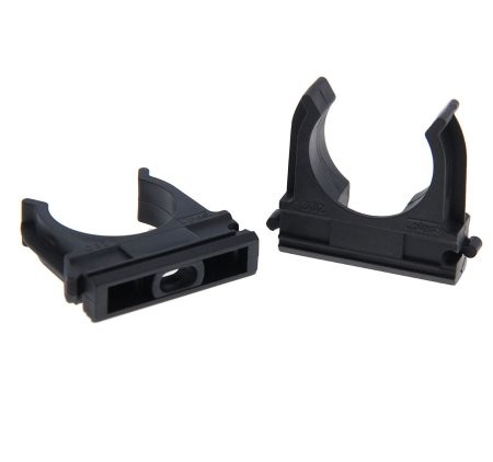 Держатель для труб 32 мм Промрукав черный уп.25шт. арт.pr.02732ч