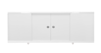 Экран для ванны МетаКам Экран-купе, цвет белый глянец 170х56 см