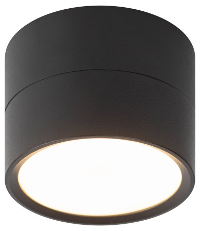 Спот ЭРА OL7 накладной неповоротный GX53 цвет черный