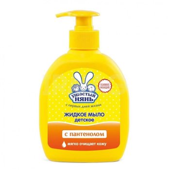 Мыло жидкое Ушастый нянь 300мл Детское с пантенолом