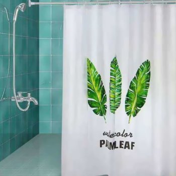 Штора для ванной  Селфи Джулия 180х180см полиэтилен  цвет белый