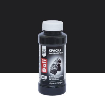 Колер-краска Dali 0,25 л черный графит