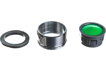 Аэратор внешний 1/2" ⌀24 цвет черный Аэратор внешний 1/2" ⌀24 цвет черный