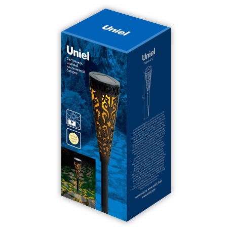 Светильник садовый Uniel USL-S-819-PT450 Arcana на солнечной батарее 42см