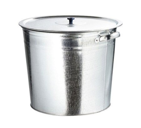 Бак оцинкованный с крышкой Лысьва 52л