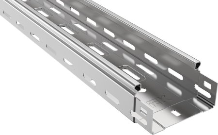 Лоток для кабеля перфорированный IEK ESCA 3000х100х50мм