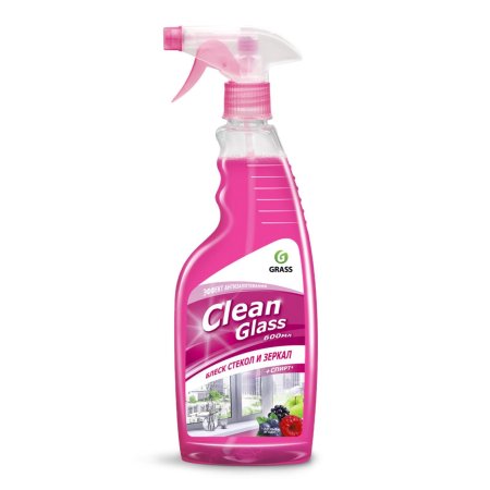 Средство для мытья стекол GRASS Clean Glass Лесные ягоды 600мл спрей