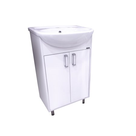 Тумба напольная Колор 85х50х29,5см цвет белый