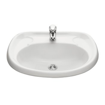 Раковина Santeri Воротынский фарфор 571мм полукруглая цвет белый Раковина Santeri Воротынский фарфор 571мм полукруглая цвет белый
