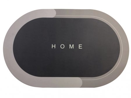 Коврик для ванной комнаты Спанч 40х60см цвет серый