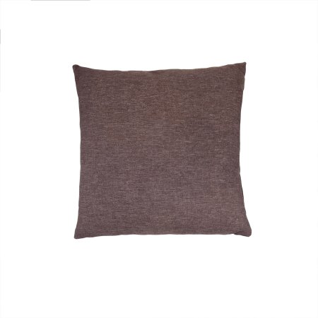 Подушка декоративная 40х40 см цвет шоколад полиэстер