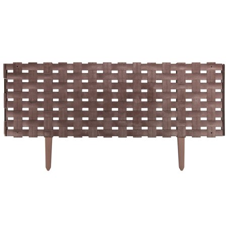 Забор декоративный MasterProf Плетень шоколад