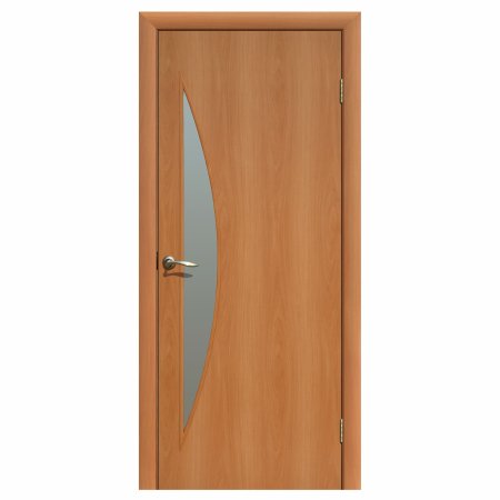 Дверь межкомнатная Луна миланский орех 600х2000 мм