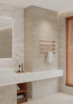 Плитка настенная Trivor, бежевая 60х30х0,9 см