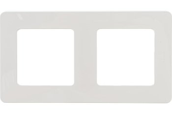 Рамка Legrand Inspiria 2 поста, цвет слоновая кость, арт. 673941