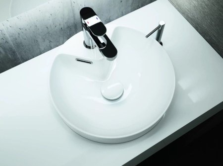 Раковина Cersanit CREA фарфор 375мм круглая  цвет белый