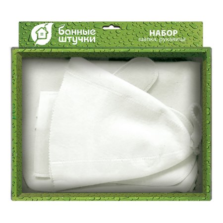 Набор для бани Hot Pot Набор для бани войлок 2 предмета