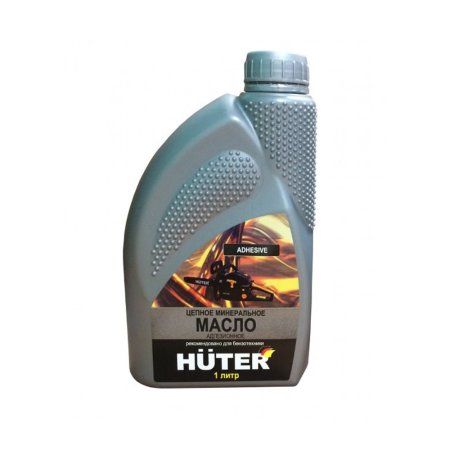 Масло для пильных цепей HUTER минеральное 1л