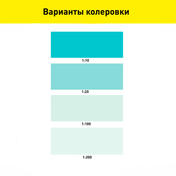 Колер-паста Лакра 0,1 л морская волна