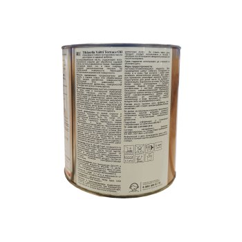 Масло Tikkurila VALTTI TERRACE OIL для террас, лестниц, полов основа ЕС 0,9 л