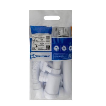 Сифон MasterProf для кухни 3 1/2" 40/50 мм 800 мм с переливом