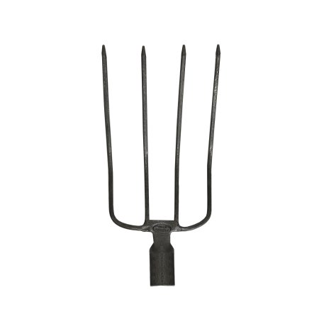 Вилы навозные без черенка сталь 4 зуба