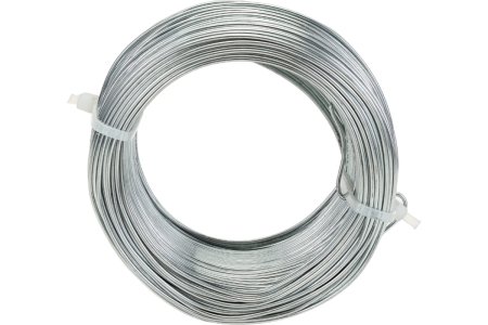 Проволока вязальная 1 мм 50 м 300 гр оцинкованная