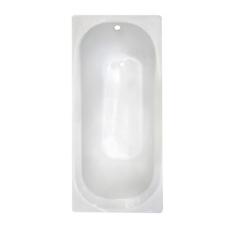 Ванна Дина акриловая 170х75см с каркасом и переливом