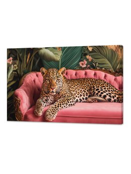 Картина на холсте Леопард 60х 100см