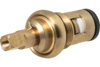 Кран-букса металлокерамическая М18 1/2" цвет желтый