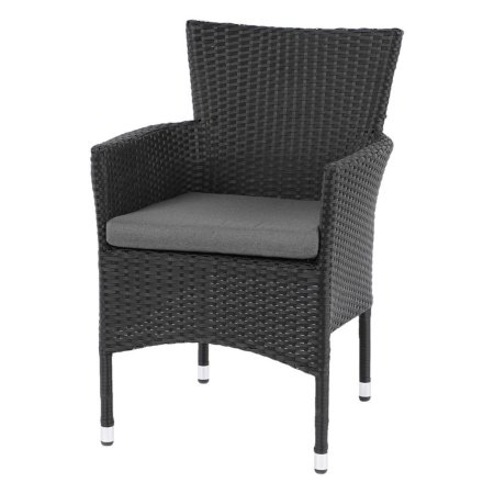 Стул садовый Аскер 62х57х87см черный