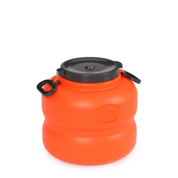 Канистра пищевая Байкал 30л оранжевая