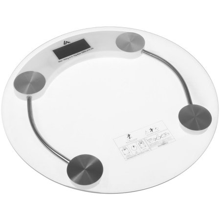 Весы напольные электронные Luazon Home LVE-001 цвет прозрачный