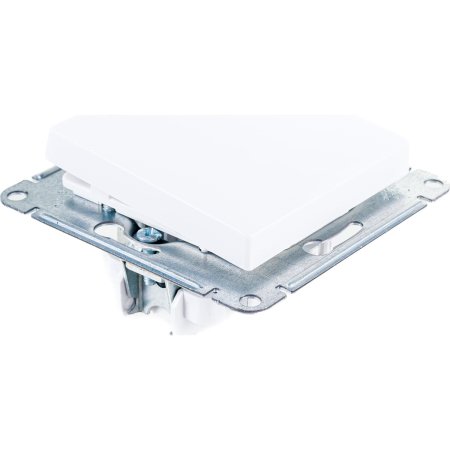 Переключатель встраиваемый Schneider Electric AtlasDesign Aqua IP44 1 кл. белый, без подсветки, арт. ATN440161