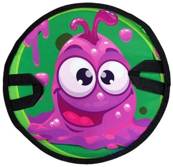 Ледянка мягкая Сиреневый монстрик 45 см