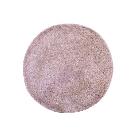 Ковер интерьерный Шегги круг 1х1м светло-кофейный