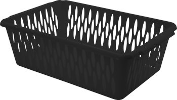 Корзина хранение Black 30х19,5х9,5см цвет черный