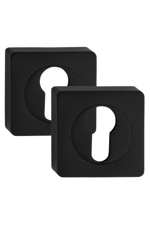 Накладка цилиндрическая квадратная Palidore CLS (R) BLACK цвет черный
