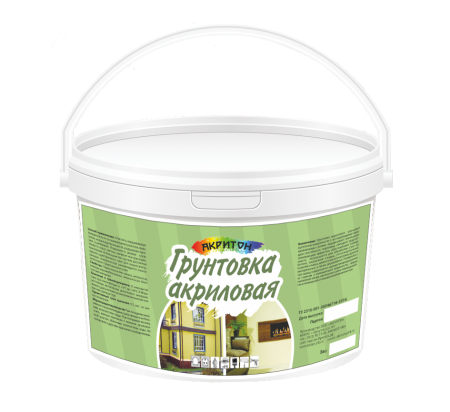 Грунтовка акриловая Акритон 10 л