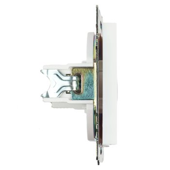 Розетка TV одиночная встраиваемая STEKKER Катрин цвет белый, арт. GLS00-7108-01