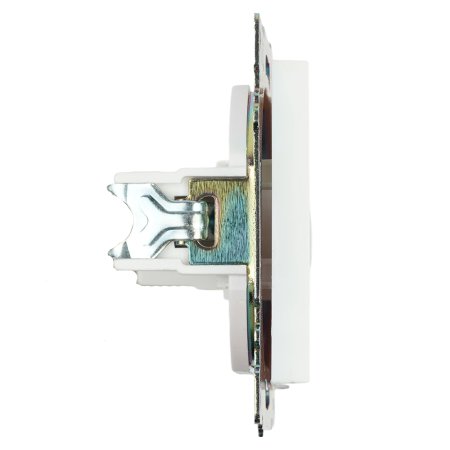 Розетка TV одиночная встраиваемая STEKKER Катрин цвет белый, арт. GLS00-7108-01