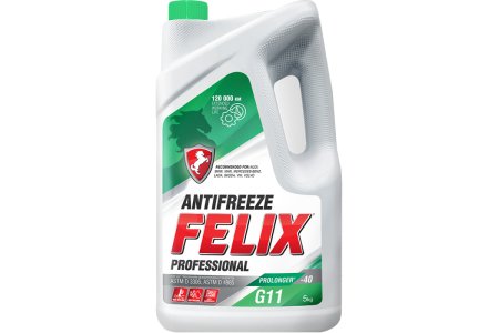 Антифриз FELIX PROLONGER -40 5кг G11л