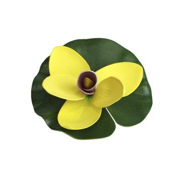 Цветок водоплавающий ДоброСад Кувшинка Экзотик 15см желтый