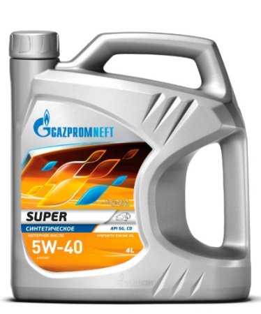 Масло моторное Gazpromneft Super 5W40 4л SG/CD